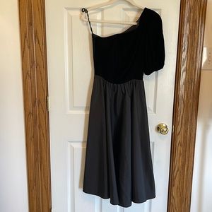 Fantastic 80's One Shoulder Formal Prom Dress